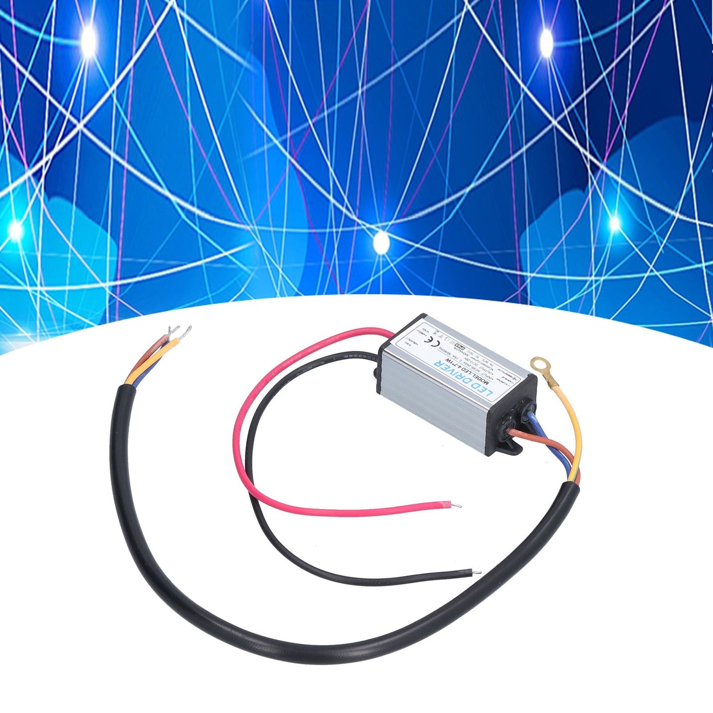 LED Driver AC 95-265V to DC 12-26V 300mA Power Supply Lighting Transformer IP65 Protection V1294-YM0523-3119210262011