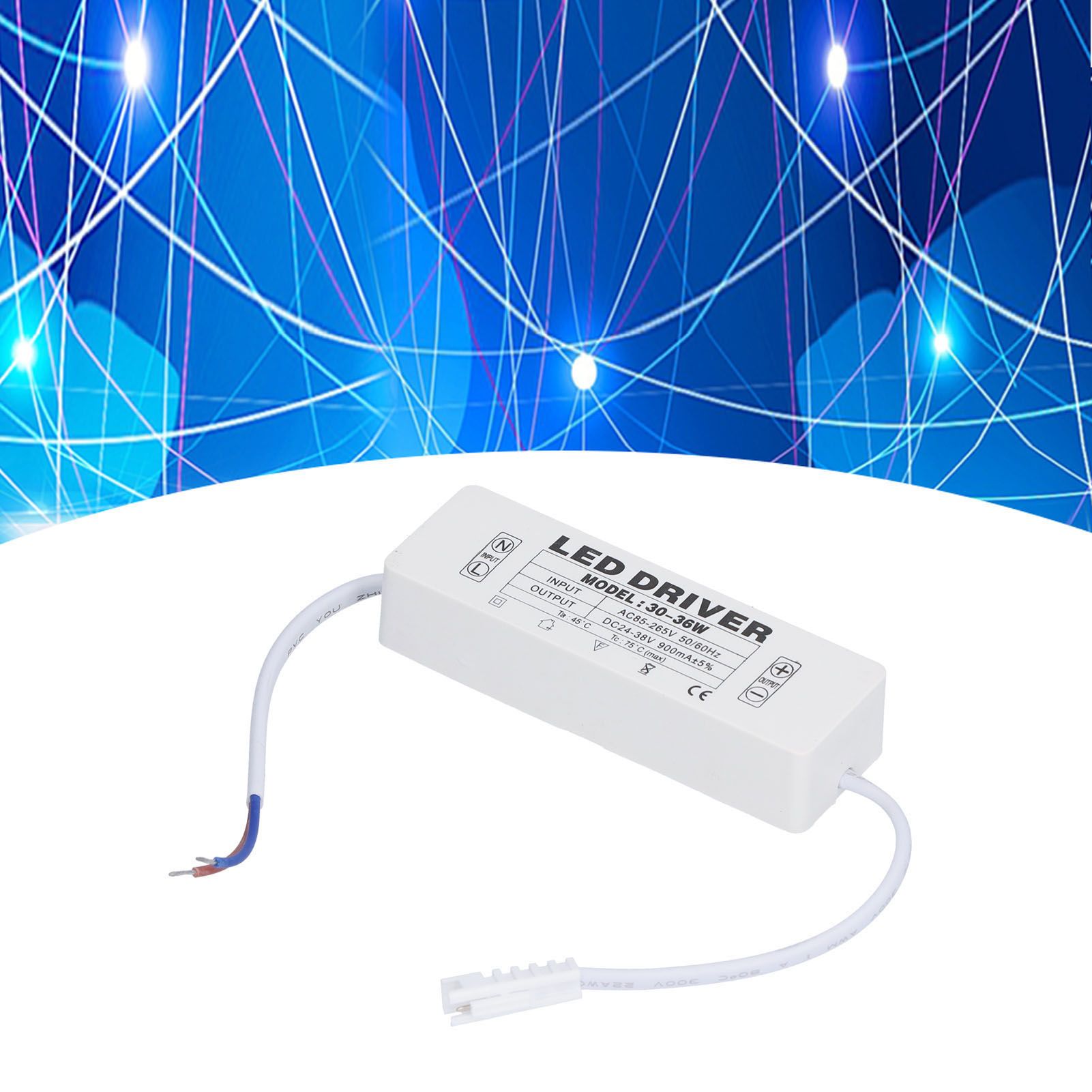 LED Driver Protection Function Good Heat Dissipation Small Size Convenient Use DIY Power Drive Connector for V1294-YM0523-3119210262211