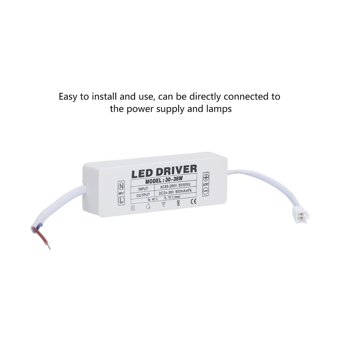 LED Driver Protection Function Good Heat Dissipation Small Size Convenient Use DIY Power Drive Connector for V1294-YM0523-3119210262211
