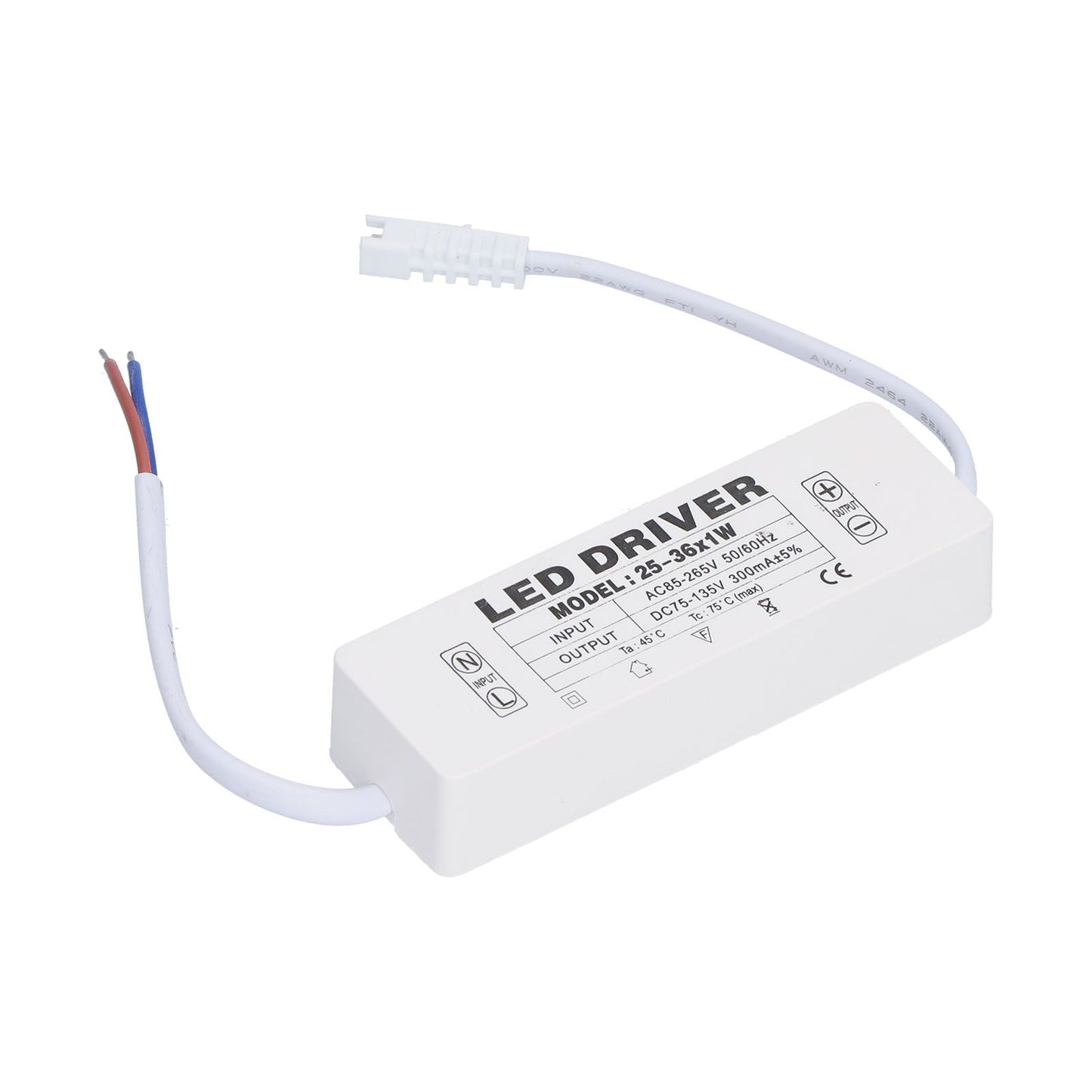 LED Driver Protection Function Good Heat Dissipation Small Size Convenient Use DIY Power Drive Connector for V1294-YM0523-3119210262411