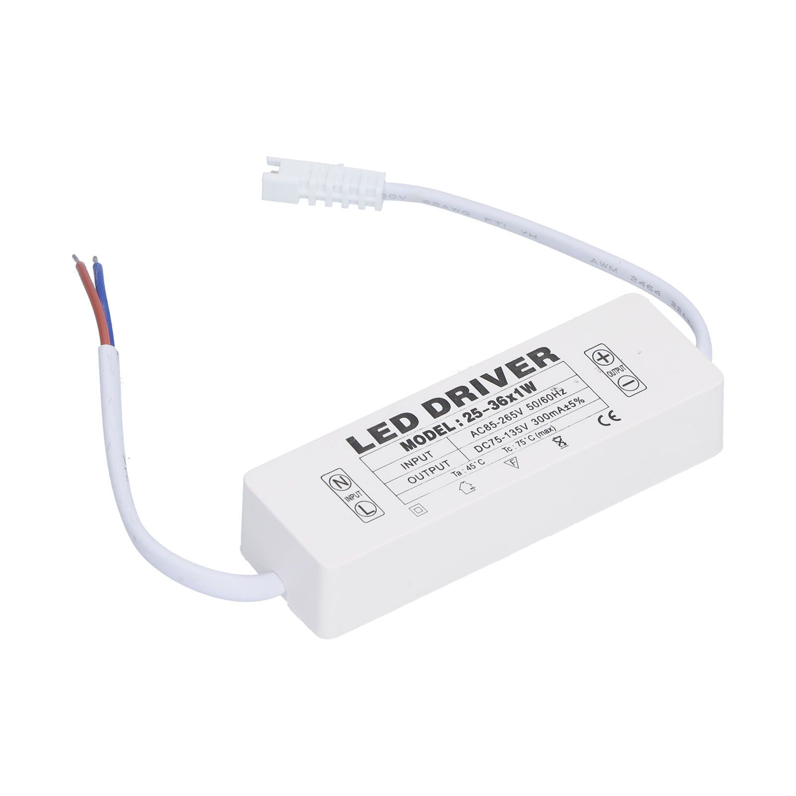LED Driver Protection Function Good Heat Dissipation Small Size Convenient Use DIY Power Drive Connector for V1294-YM0523-3119210262411