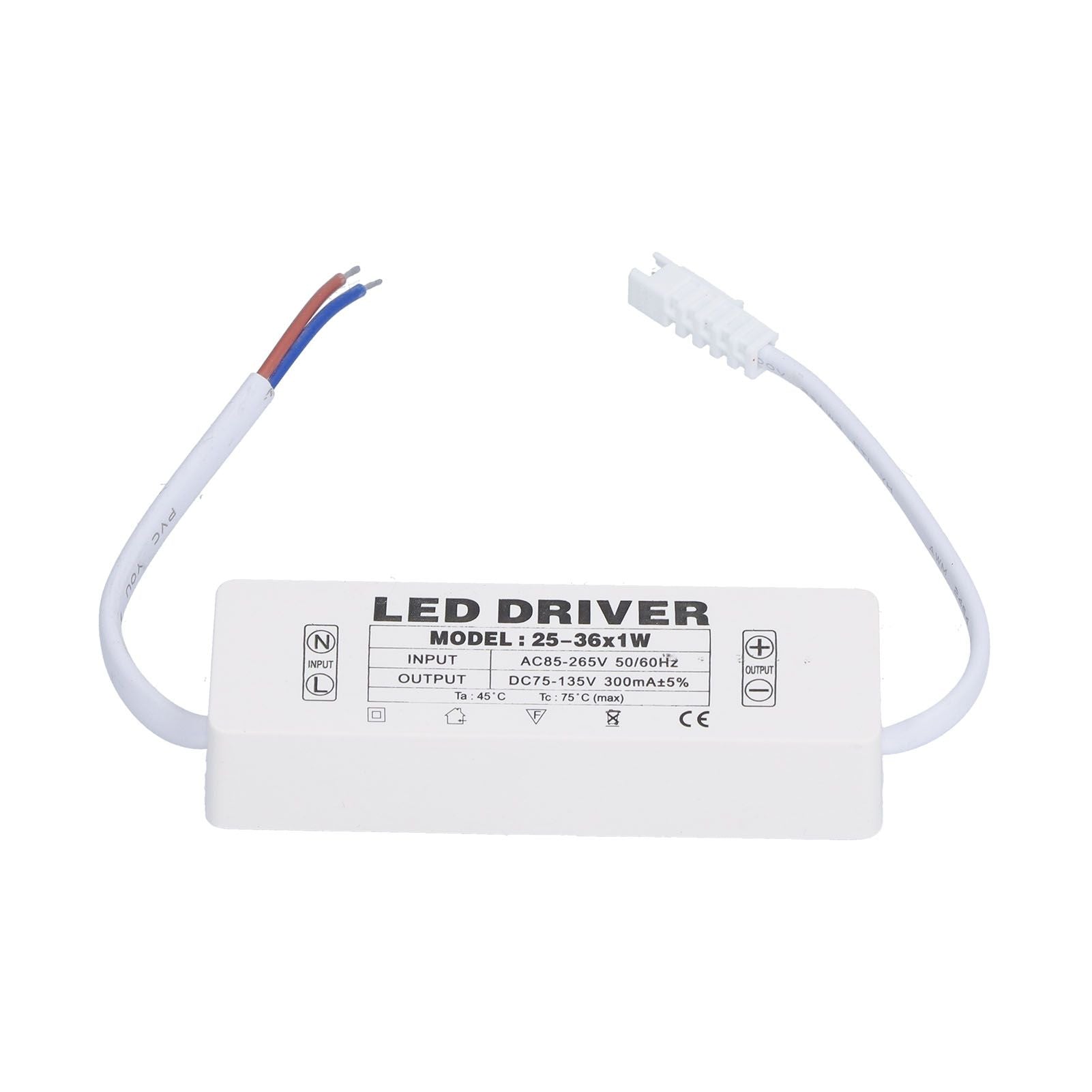 LED Driver Protection Function Good Heat Dissipation Small Size Convenient Use DIY Power Drive Connector for V1294-YM0523-3119210262411