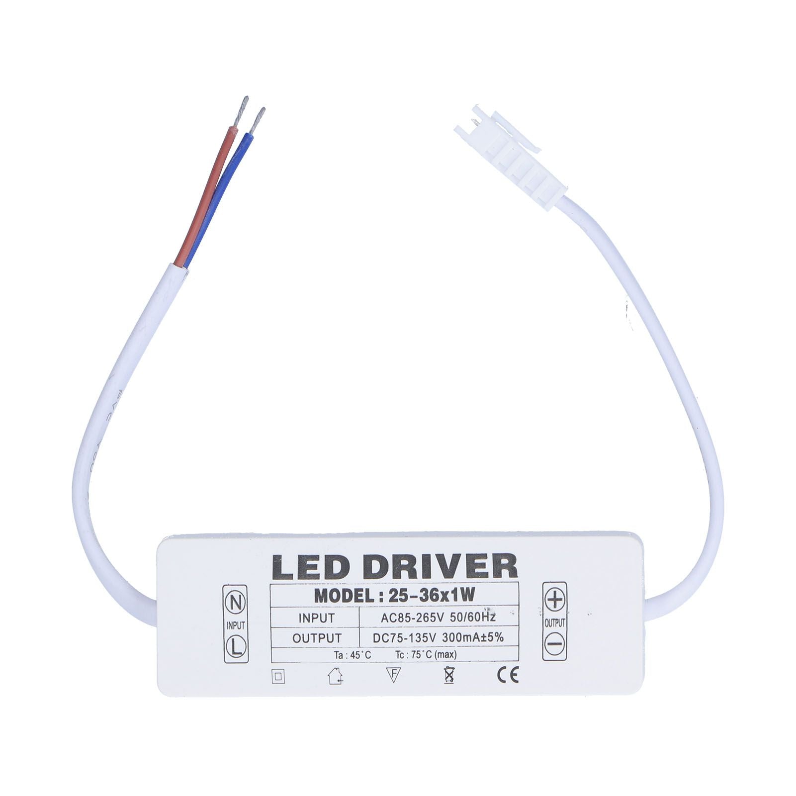 LED Driver Protection Function Good Heat Dissipation Small Size Convenient Use DIY Power Drive Connector for V1294-YM0523-3119210262411