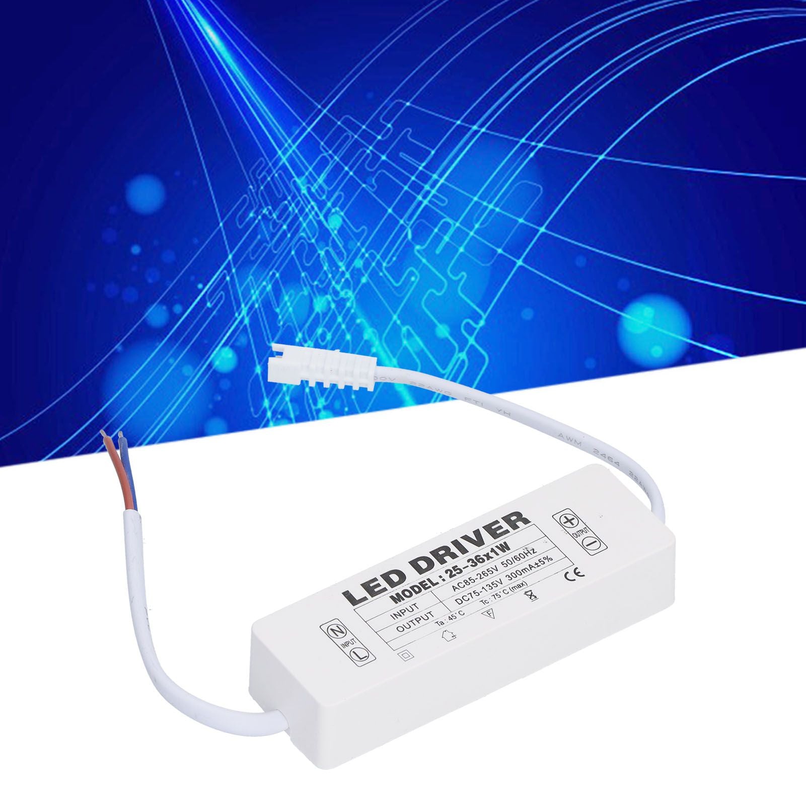 LED Driver Protection Function Good Heat Dissipation Small Size Convenient Use DIY Power Drive Connector for V1294-YM0523-3119210262411