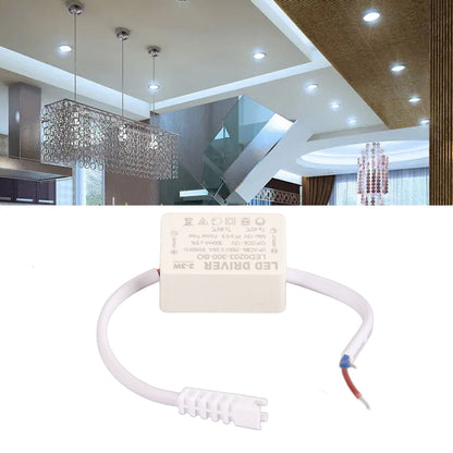 LED Driver Constant Current 300mA High Power AC 85-265V Output 6-12V DC Connector for LED Lamp Products V1294-YM0523-3119210262611
