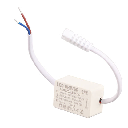 LED Driver Constant Current 300mA High Power AC 85-265V Output 6-12V DC Connector for LED Lamp Products V1294-YM0523-3119210262611