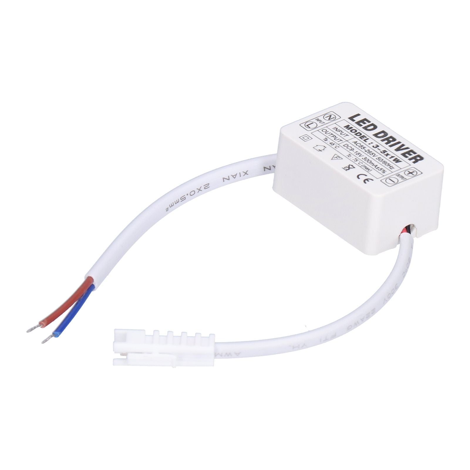 LED Driver 300mA 9-18VDC Small Size Easy Installation Good Heat Dissipation LED Transformer for Home V1294-YM0523-3119210262711