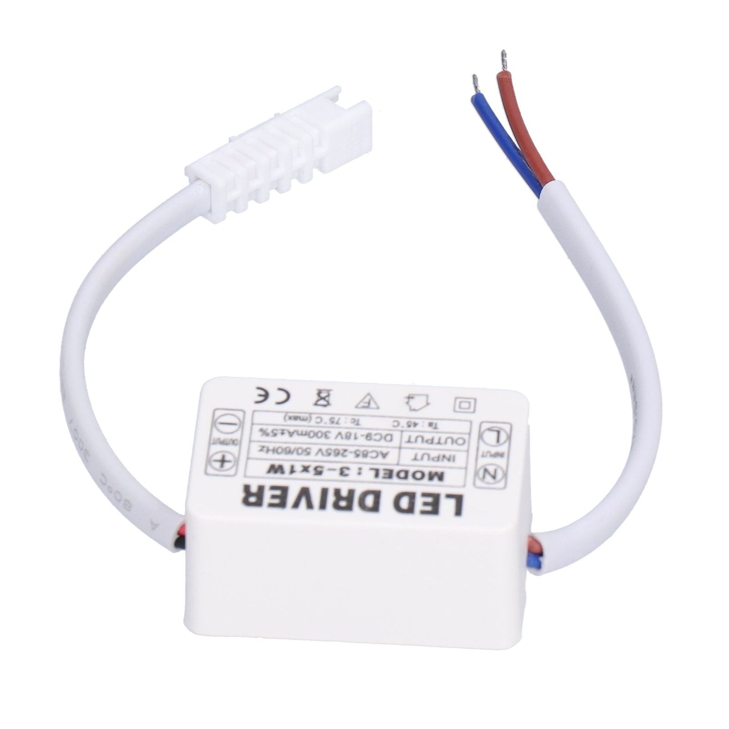 LED Driver 300mA 9-18VDC Small Size Easy Installation Good Heat Dissipation LED Transformer for Home V1294-YM0523-3119210262711