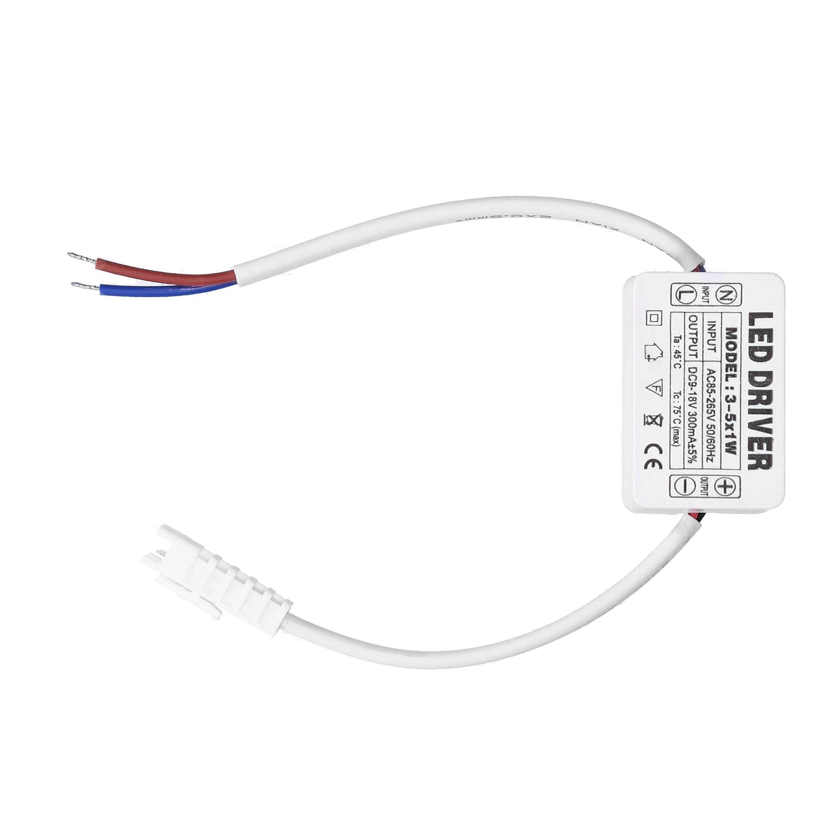 LED Driver 300mA 9-18VDC Small Size Easy Installation Good Heat Dissipation LED Transformer for Home V1294-YM0523-3119210262711