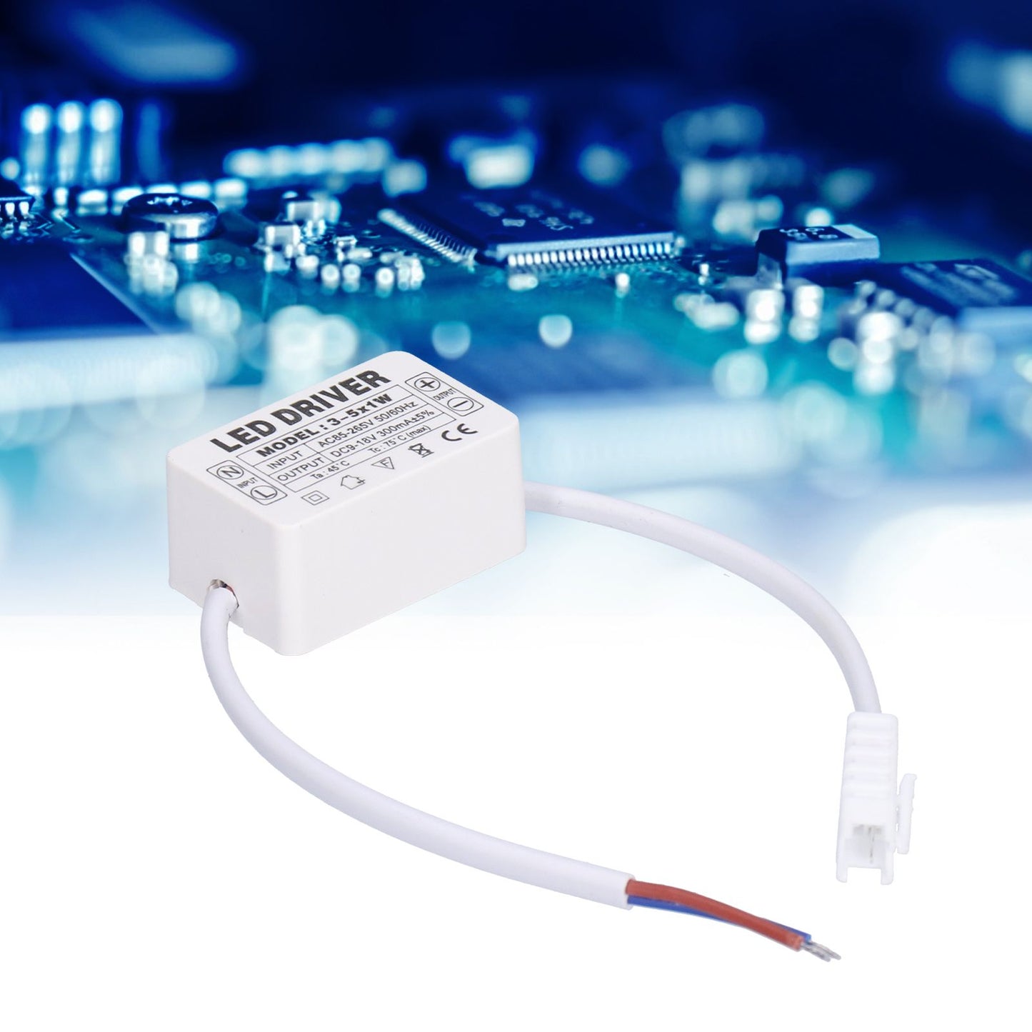 LED Driver 300mA 9-18VDC Small Size Easy Installation Good Heat Dissipation LED Transformer for Home V1294-YM0523-3119210262711