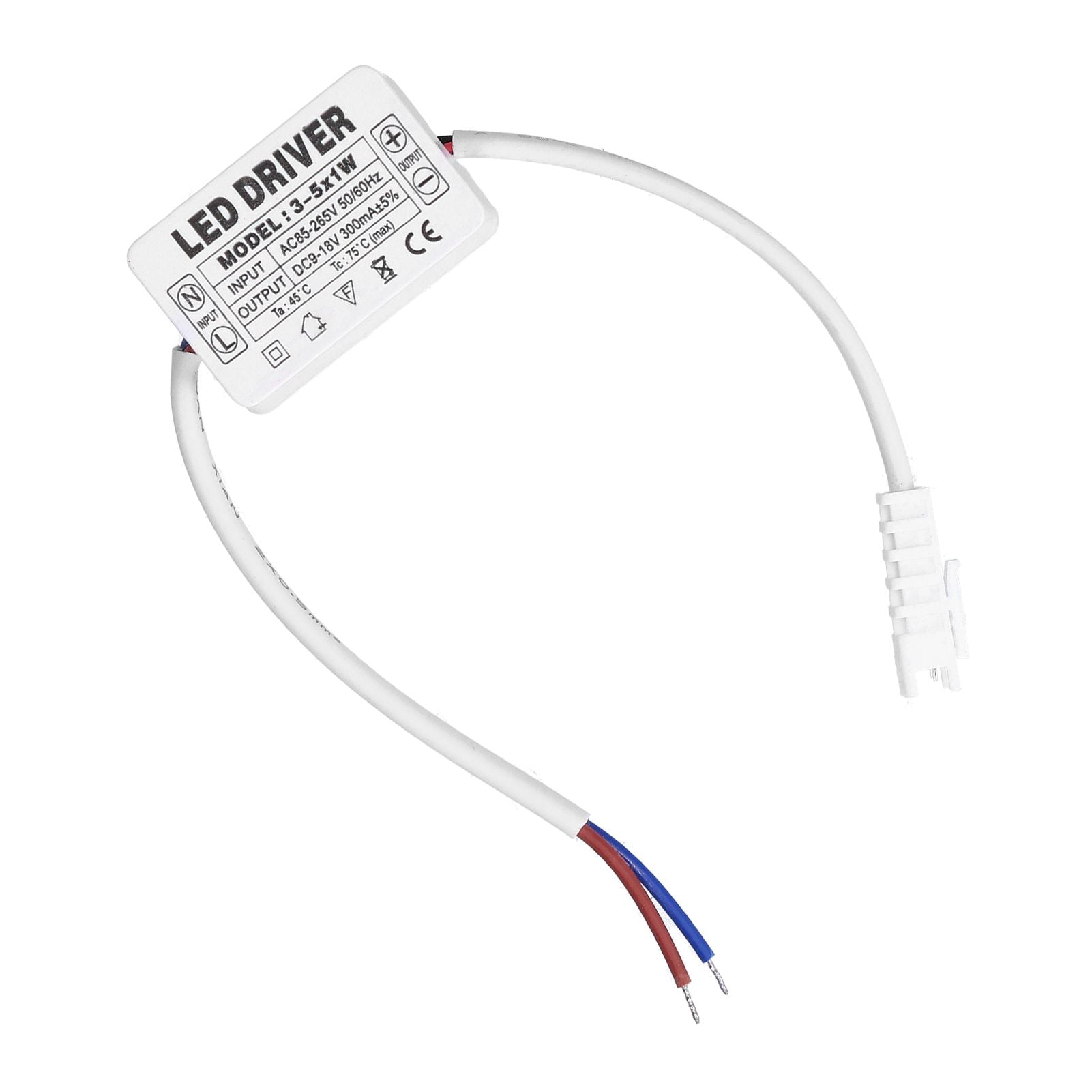LED Driver 300mA 9-18VDC Small Size Easy Installation Good Heat Dissipation LED Transformer for Home V1294-YM0523-3119210262711