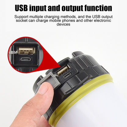 HC-261 Camping Light Multifunctional USB Rechargeable LED Camping Lantern with 6 Lighting Modes for Emergency V1294-YM0523-3119210263311