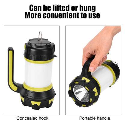 HC-261 Camping Light Multifunctional USB Rechargeable LED Camping Lantern with 6 Lighting Modes for Emergency V1294-YM0523-3119210263311
