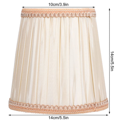 Cloth Lampshade Meson Installation Modern Simple Style for Candle Table Lamps Crystal Chandelier E14 V1294-YM0523-3119210263911