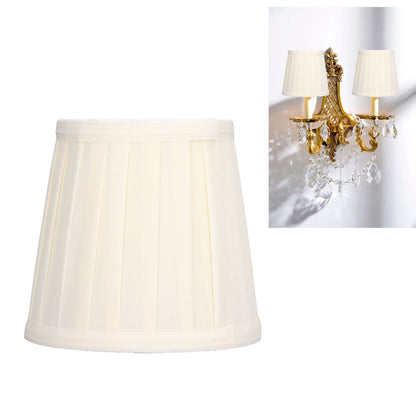 3Pcs Fabric Lampshade 6inx5.5inx4in Safe Exquisite High Light Transmittance Chandelier Lamp Shades V1294-YM0523-3119210264511