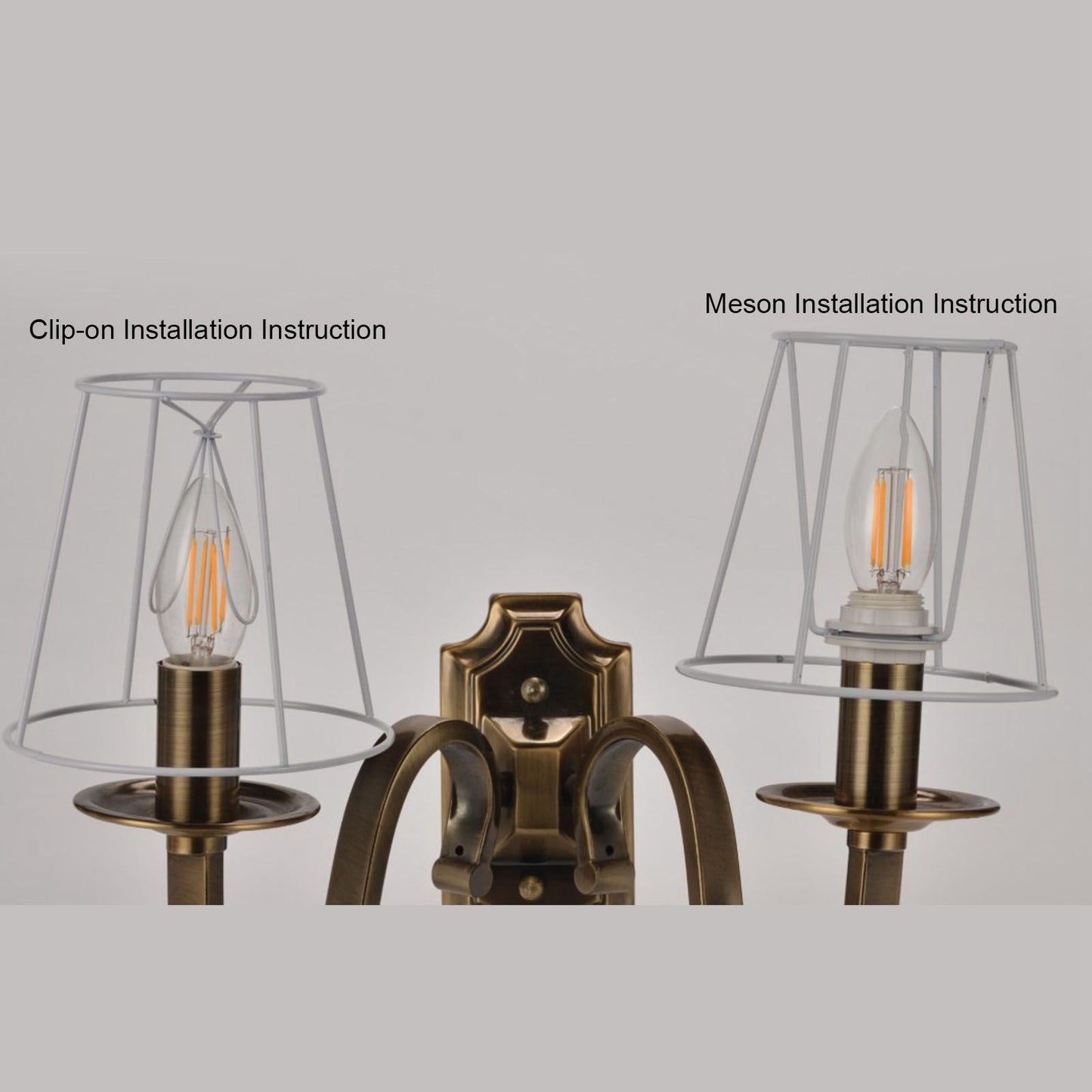 3Pcs Fabric Lampshade 6inx5.5inx4in Safe Exquisite High Light Transmittance Chandelier Lamp Shades V1294-YM0523-3119210264511
