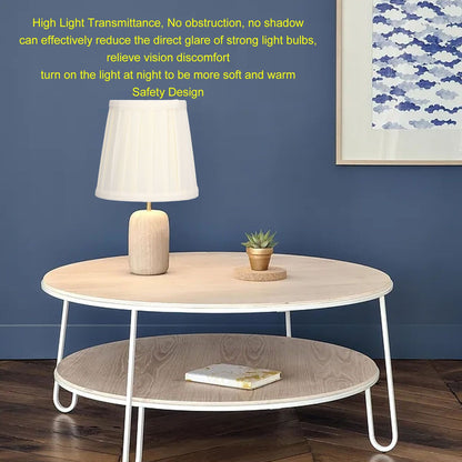 3Pcs Fabric Lampshade 6inx5.5inx4in Safe Exquisite High Light Transmittance Chandelier Lamp Shades V1294-YM0523-3119210264511