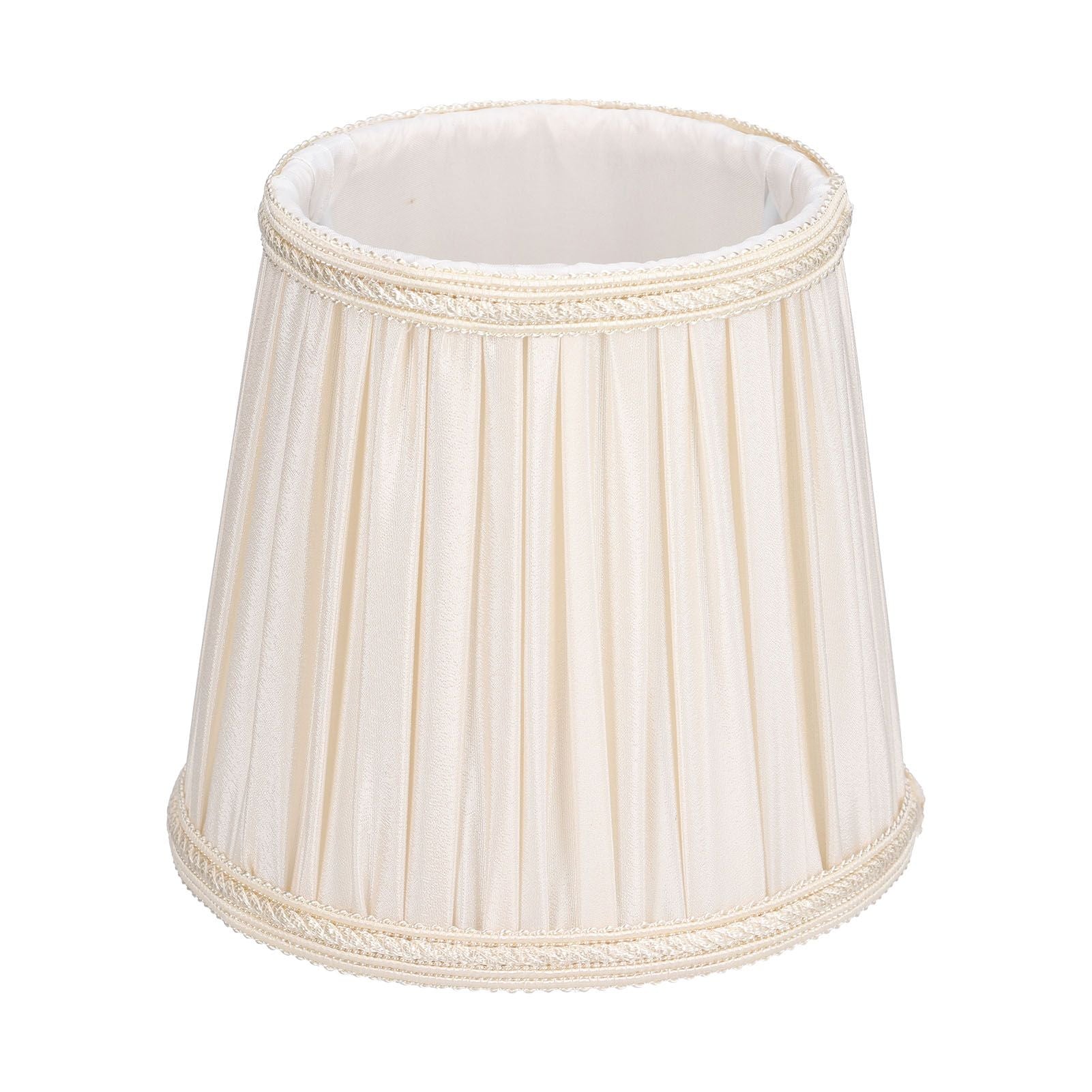 Cloth Lampshade Interventional Modern Decorative Fabric Table Lamp Cover for E14 BulbsApricot V1294-YM0523-3119210265011