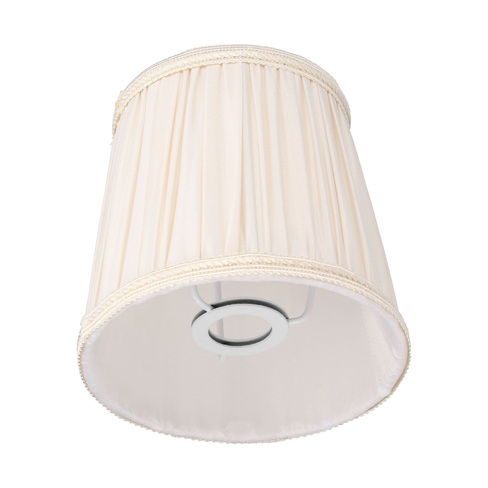 Cloth Lampshade Interventional Modern Decorative Fabric Table Lamp Cover for E14 BulbsApricot V1294-YM0523-3119210265011
