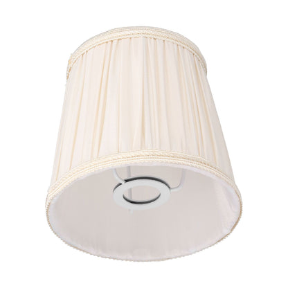Cloth Lampshade Interventional Modern Decorative Fabric Table Lamp Cover for E14 BulbsApricot V1294-YM0523-3119210265011