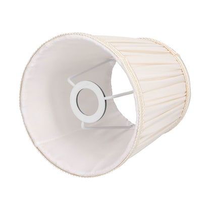 Cloth Lampshade Interventional Modern Decorative Fabric Table Lamp Cover for E14 BulbsApricot V1294-YM0523-3119210265011