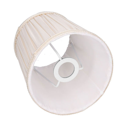 Cloth Lampshade Interventional Modern Decorative Fabric Table Lamp Cover for E14 BulbsApricot V1294-YM0523-3119210265011