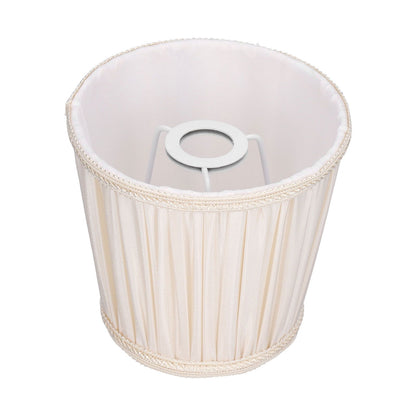 Cloth Lampshade Interventional Modern Decorative Fabric Table Lamp Cover for E14 BulbsApricot V1294-YM0523-3119210265011