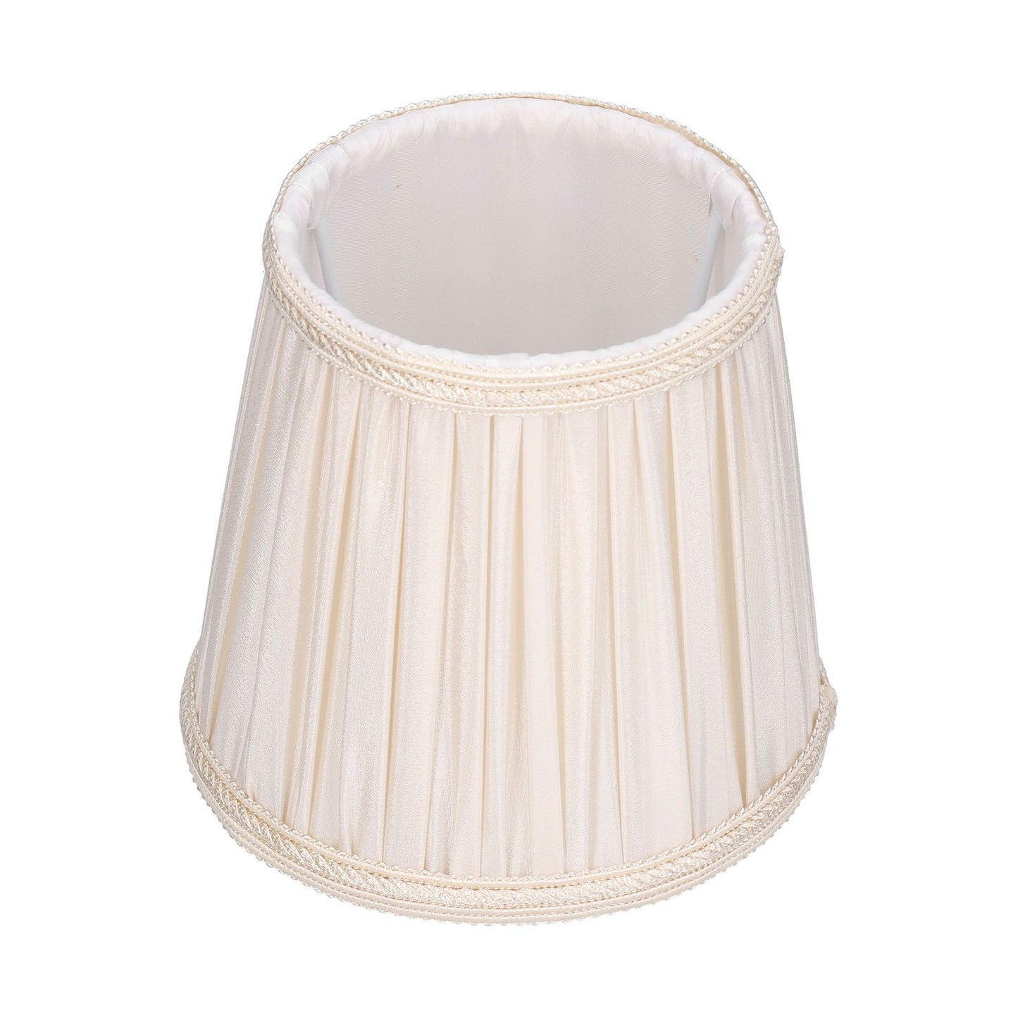 Cloth Lampshade Interventional Modern Decorative Fabric Table Lamp Cover for E14 BulbsApricot V1294-YM0523-3119210265011