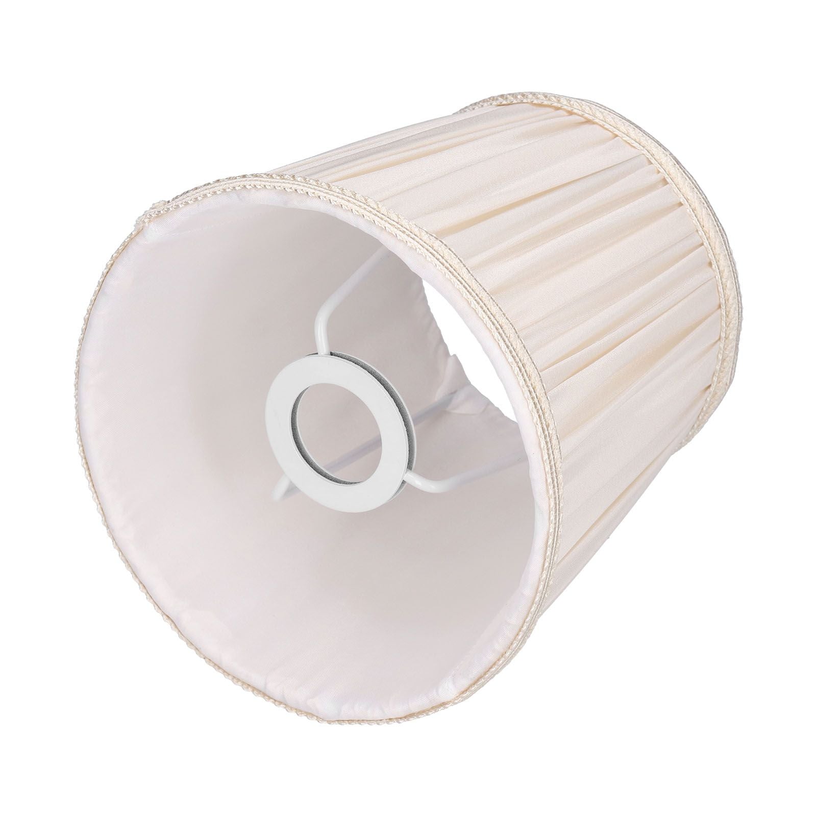 Cloth Lampshade Interventional Modern Decorative Fabric Table Lamp Cover for E14 BulbsApricot V1294-YM0523-3119210265011