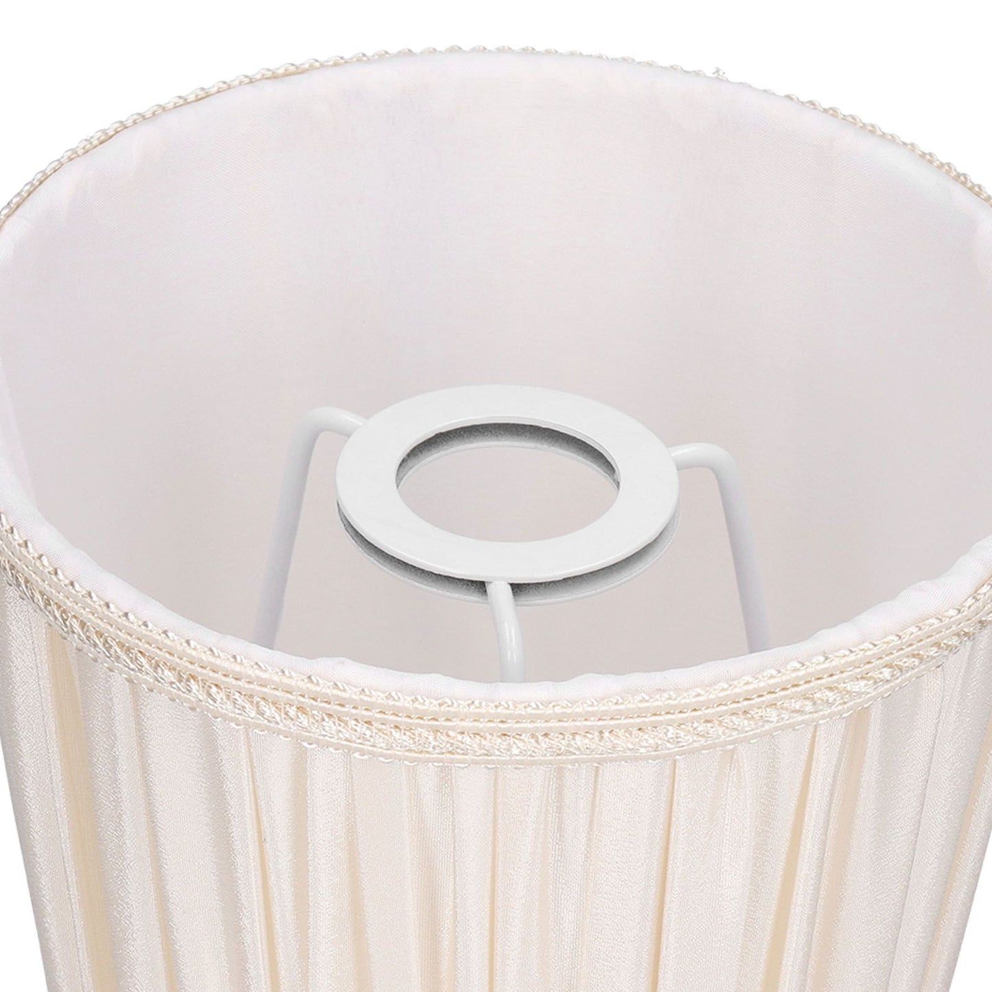 Cloth Lampshade Interventional Modern Decorative Fabric Table Lamp Cover for E14 BulbsApricot V1294-YM0523-3119210265011