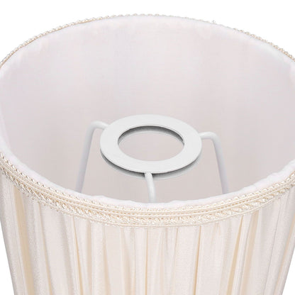 Cloth Lampshade Interventional Modern Decorative Fabric Table Lamp Cover for E14 BulbsApricot V1294-YM0523-3119210265011