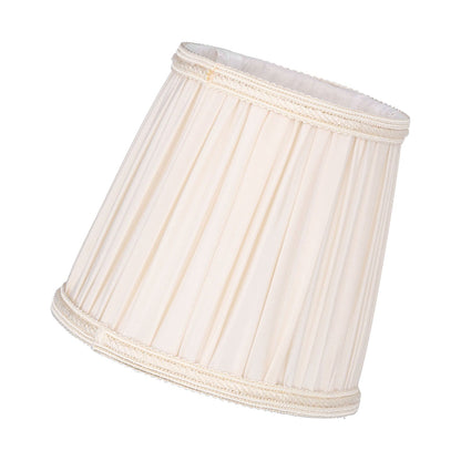 Cloth Lampshade Interventional Modern Decorative Fabric Table Lamp Cover for E14 BulbsApricot V1294-YM0523-3119210265011