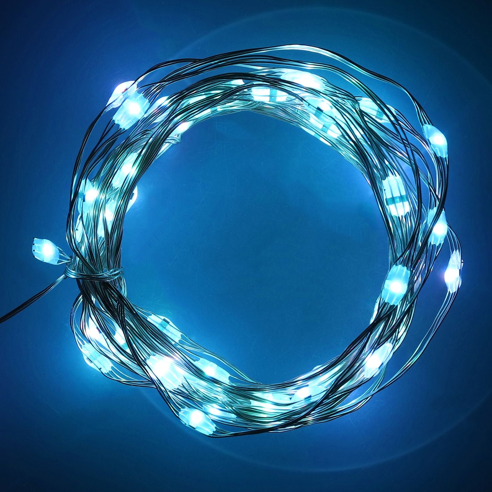 String Lights USB LED Colorful RGB Waterproof Copper Wire Music Light String Christmas Decoration Light5m 50 V1294-YM0523-3119210265211