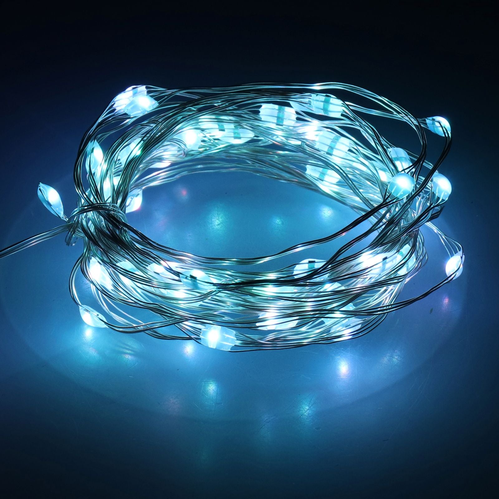String Lights USB LED Colorful RGB Waterproof Copper Wire Music Light String Christmas Decoration Light5m 50 V1294-YM0523-3119210265211