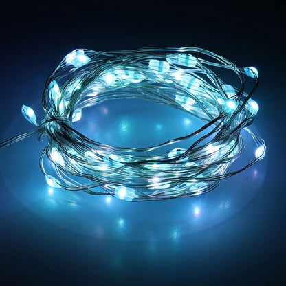 String Lights USB LED Colorful RGB Waterproof Copper Wire Music Light String Christmas Decoration Light5m 50 V1294-YM0523-3119210265211