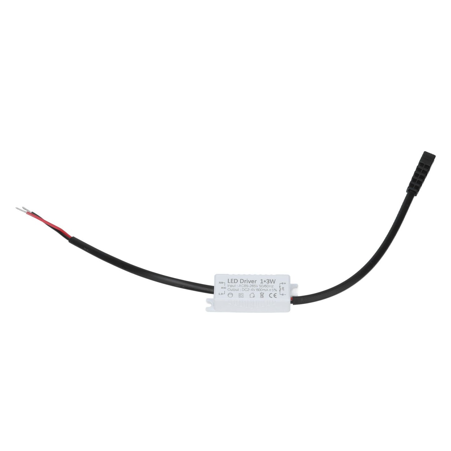 LED Driver AC 85-265V to 2-4V DC Power Supply Transformer Adapter for LED Strip Lighting V1294-YM0523-3119210266011
