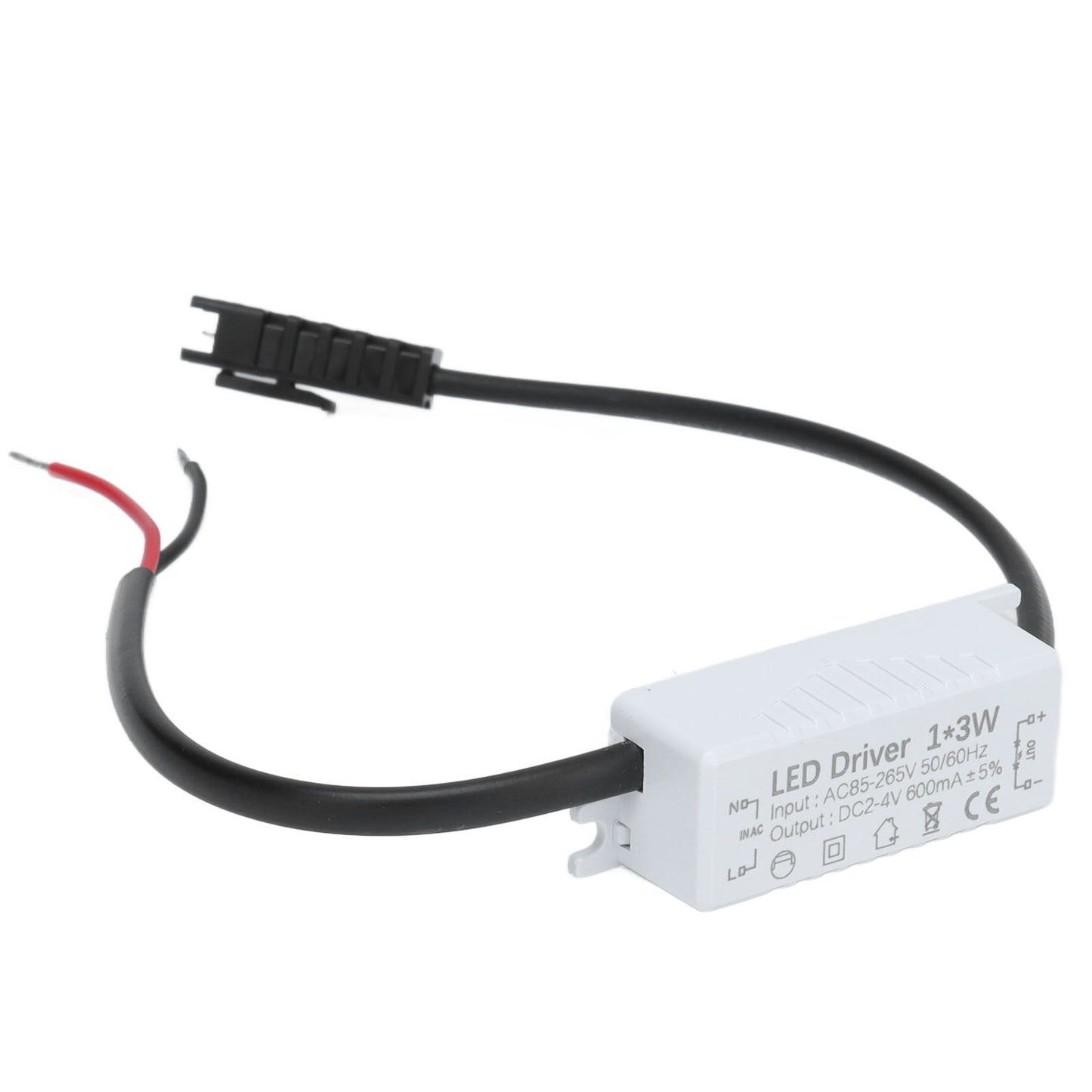LED Driver AC 85-265V to 2-4V DC Power Supply Transformer Adapter for LED Strip Lighting V1294-YM0523-3119210266011