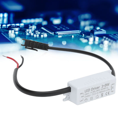 LED Driver AC 85-265V to 2-4V DC Power Supply Transformer Adapter for LED Strip Lighting V1294-YM0523-3119210266011