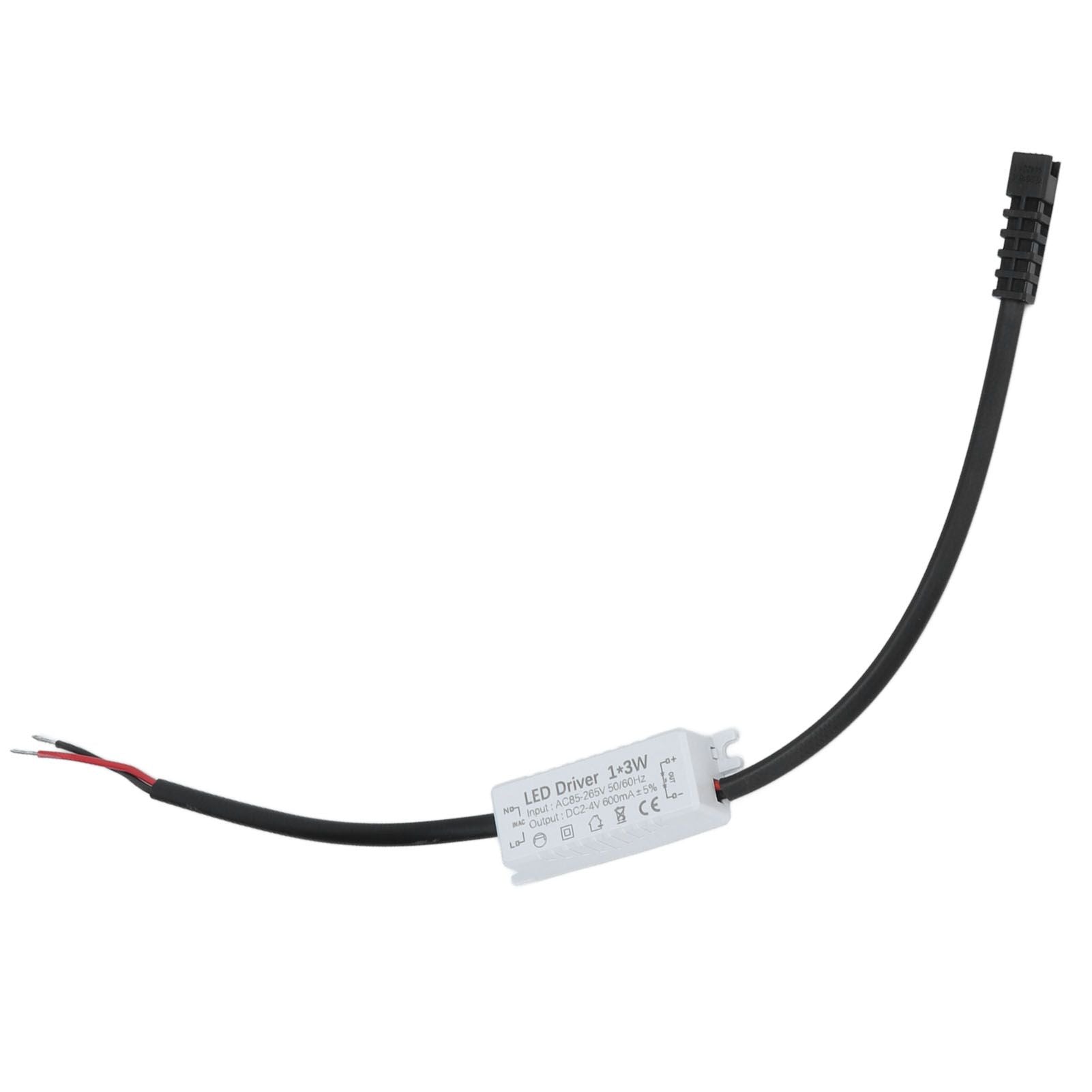 LED Driver AC 85-265V to 2-4V DC Power Supply Transformer Adapter for LED Strip Lighting V1294-YM0523-3119210266011