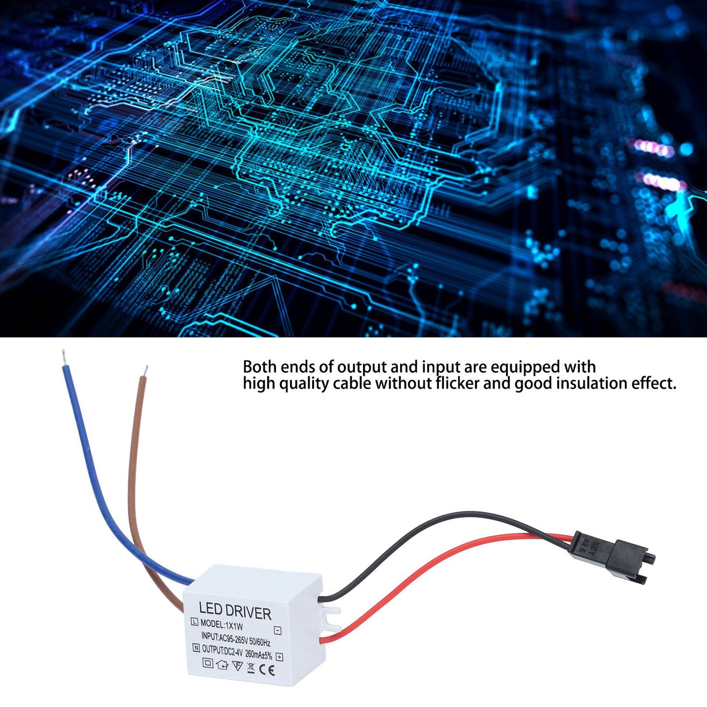 LED Driver Heat Dissipation Constant Current LED Power Supply for LED Lamp Products V1294-YM0523-3119210266711