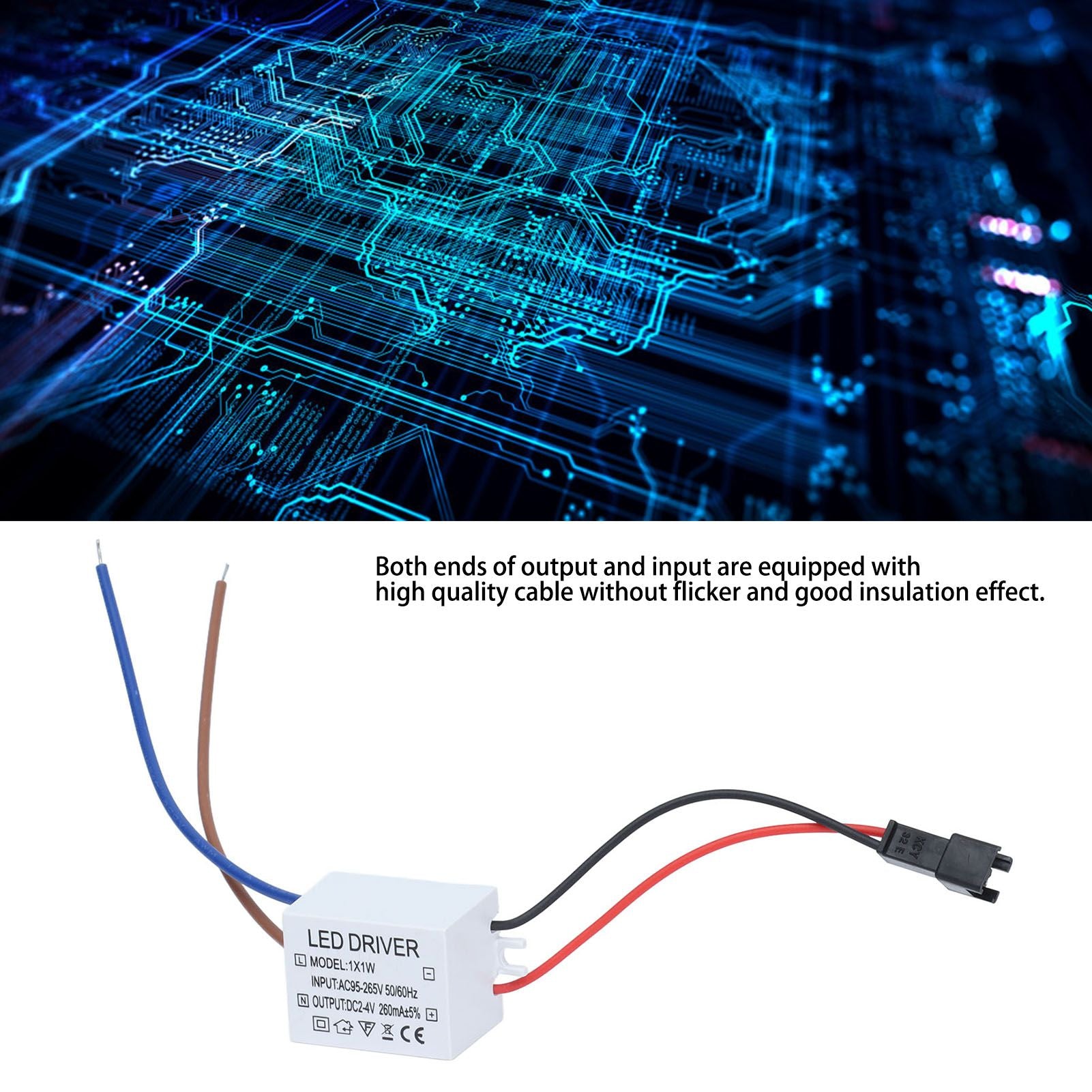 LED Driver Heat Dissipation Constant Current LED Power Supply for LED Lamp Products V1294-YM0523-3119210266711