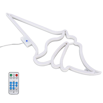 LED Neon Light Ice Cream Waterproof Battery USB Powered Hangable Decorative Remote Control Neon Sign for Home V1294-YM0523-3119210270016