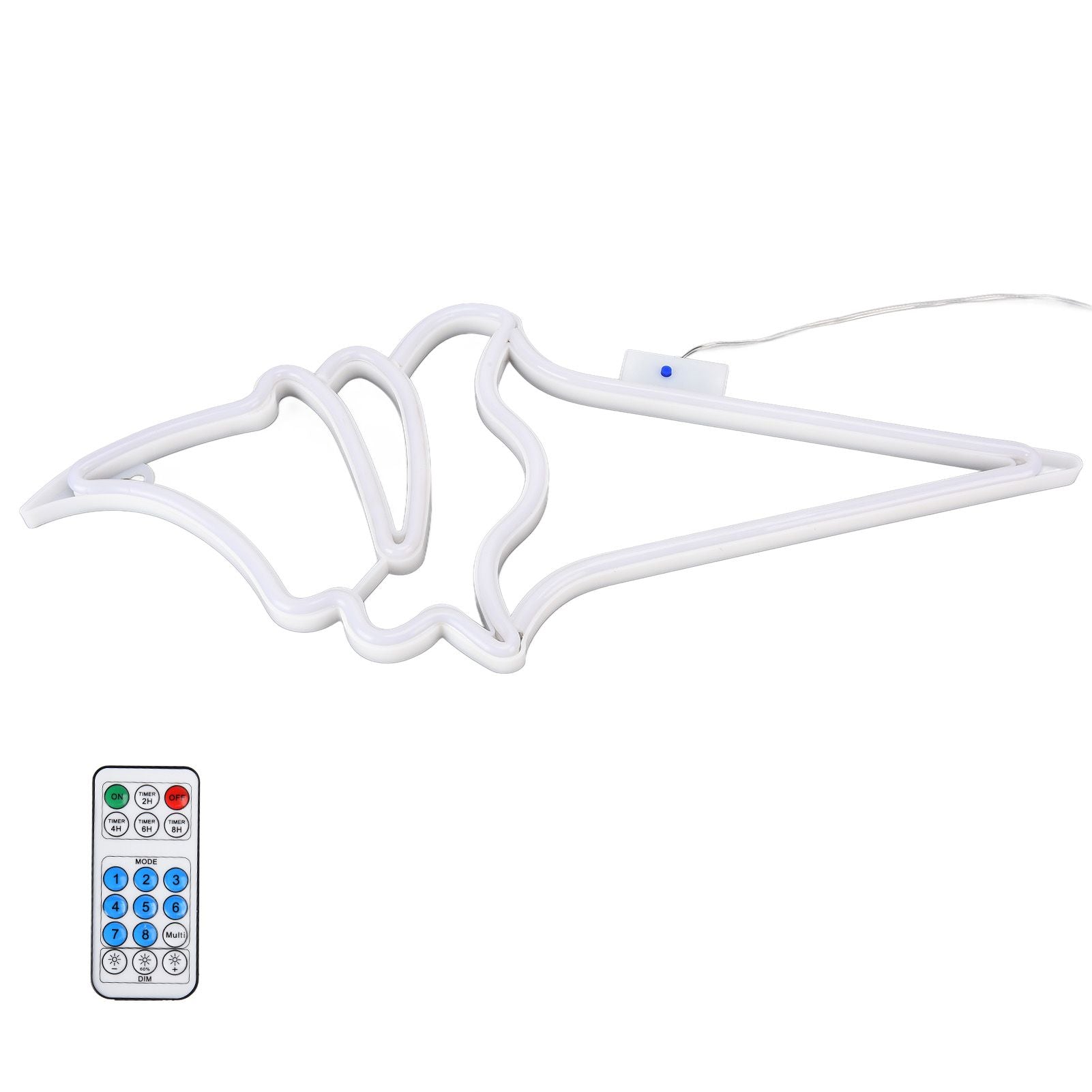 LED Neon Light Ice Cream Waterproof Battery USB Powered Hangable Decorative Remote Control Neon Sign for Home V1294-YM0523-3119210270016