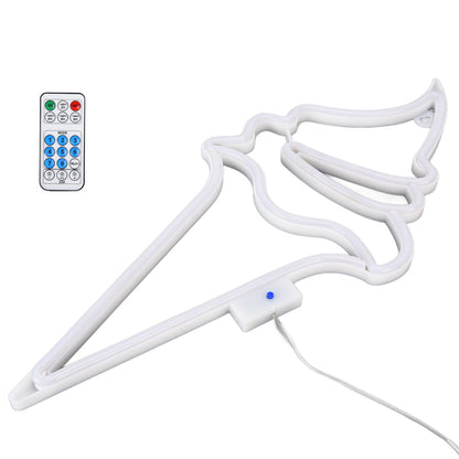 LED Neon Light Ice Cream Waterproof Battery USB Powered Hangable Decorative Remote Control Neon Sign for Home V1294-YM0523-3119210270016