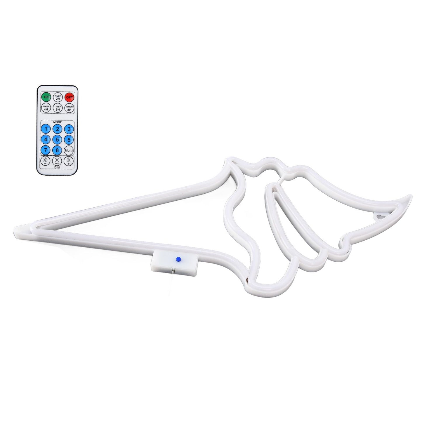 LED Neon Light Ice Cream Waterproof Battery USB Powered Hangable Decorative Remote Control Neon Sign for Home V1294-YM0523-3119210270017