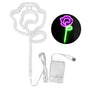 Neon Lights Rose Flower Style Valentine's Day Proposal Wedding Confession Scene Home Decoration LightsPink V1294-YM0523-3119210270312