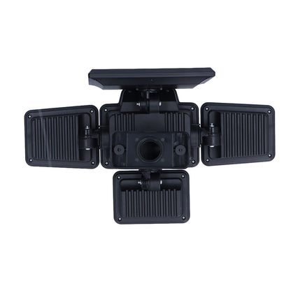 LED Solar Lights Outdoor 4 Adjustable Heads Motion Sensor Light 450LM 3 Modes Wide Angle Wall Light for V1294-YM0523-3119210270711