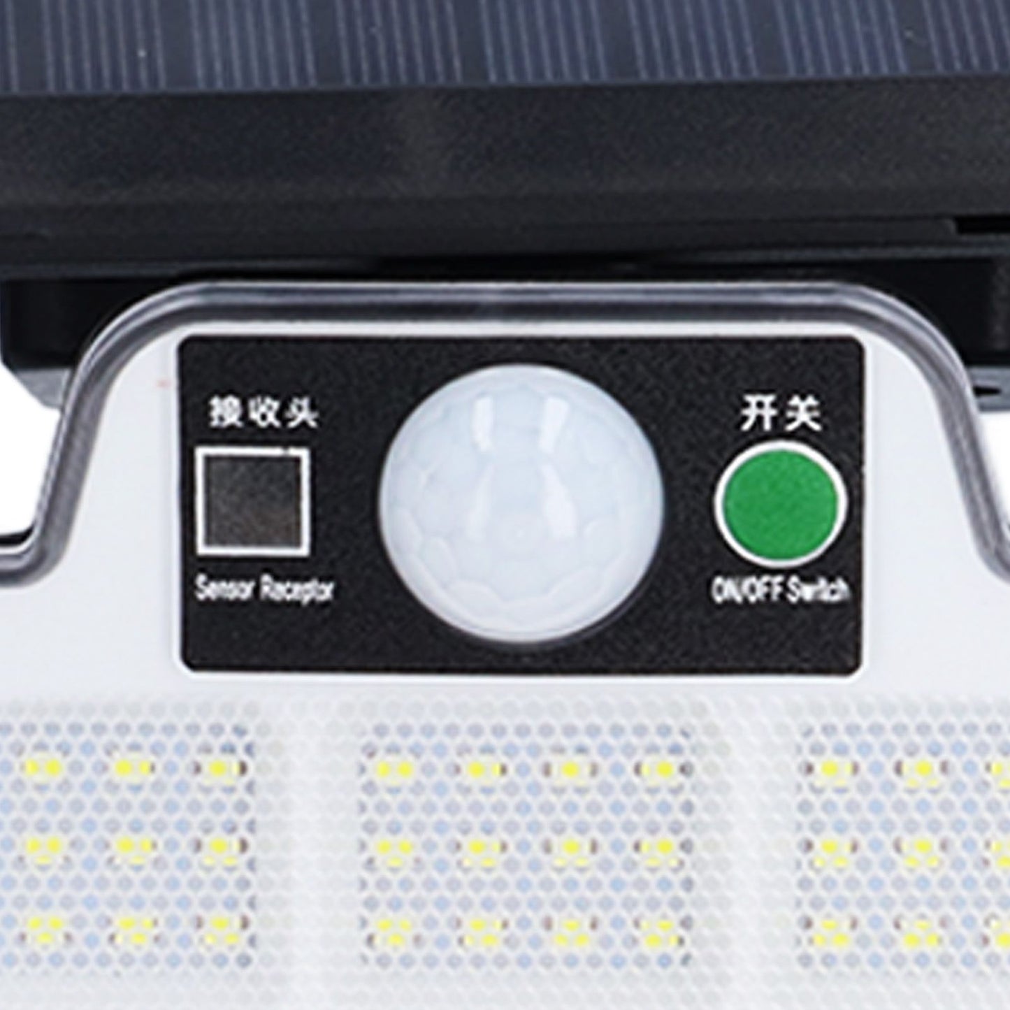 LED Solar Lights Outdoor 4 Adjustable Heads Motion Sensor Light 450LM 3 Modes Wide Angle Wall Light for V1294-YM0523-3119210270711