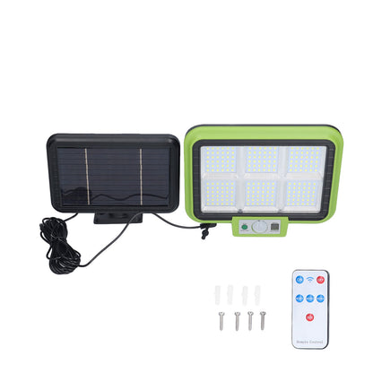 Solar Light Rotatable Panels Rechargeable Battery Motion Sensor Function Waterproof Lighting Device for Yards V1294-YM0523-3119210270811