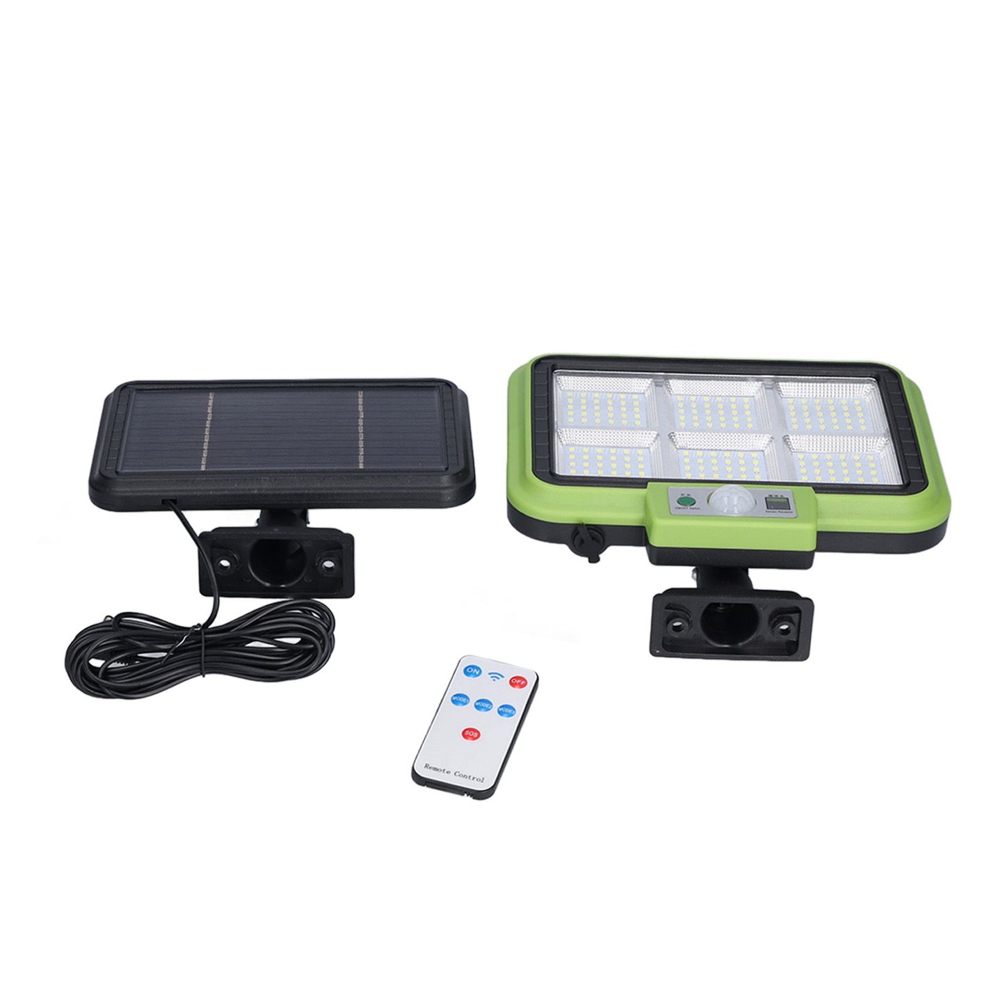 Solar Light Rotatable Panels Rechargeable Battery Motion Sensor Function Waterproof Lighting Device for Yards V1294-YM0523-3119210270811